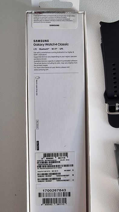 SAMSUNG Galaxy Watch 4 Classic LTE 46mm