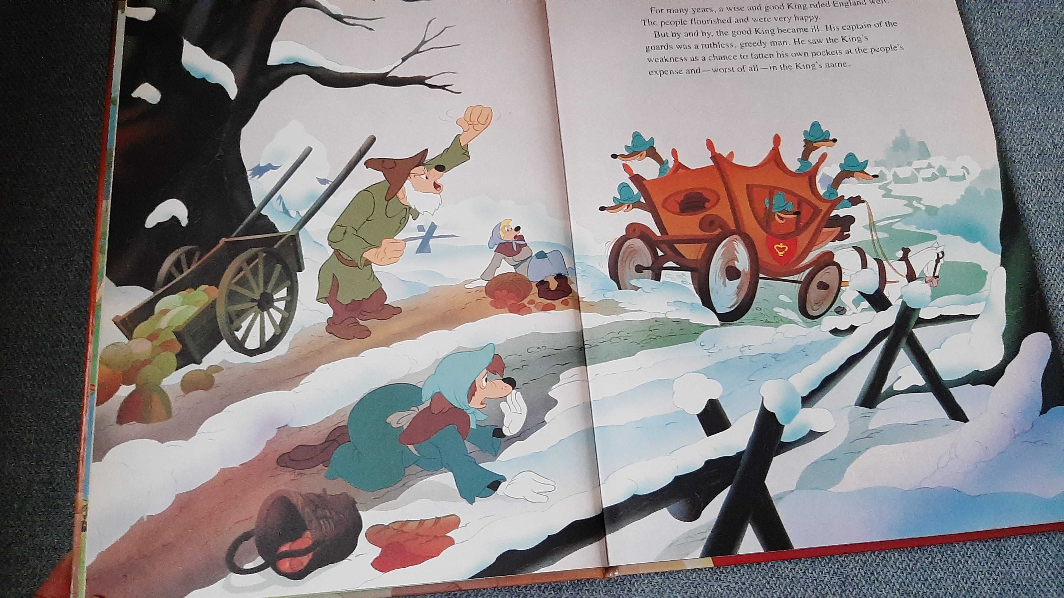 Disney The Prince and the Pauper Książę i żebrak po angielsku A4 Egmon