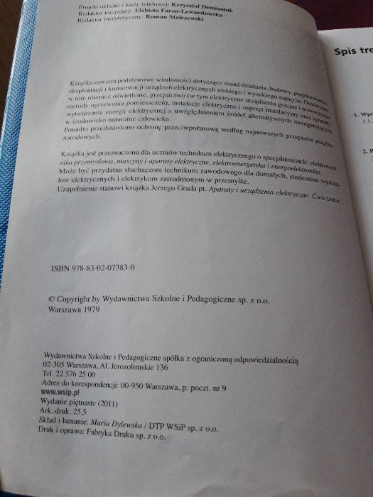 Aparaty i Urządzenia Elektryczne nr.8 ( Witold Kotlarski & Jerzy Grad