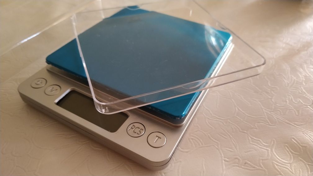 Mini Balança portátil alta precisão 2x AAA ou bateria carregamento usb