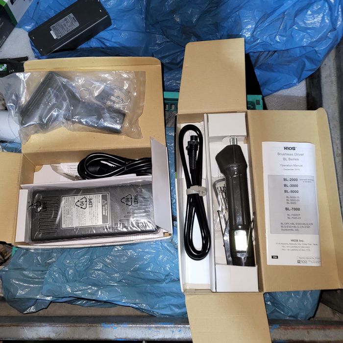 Wkrętak Hios BL 7000 zestaw