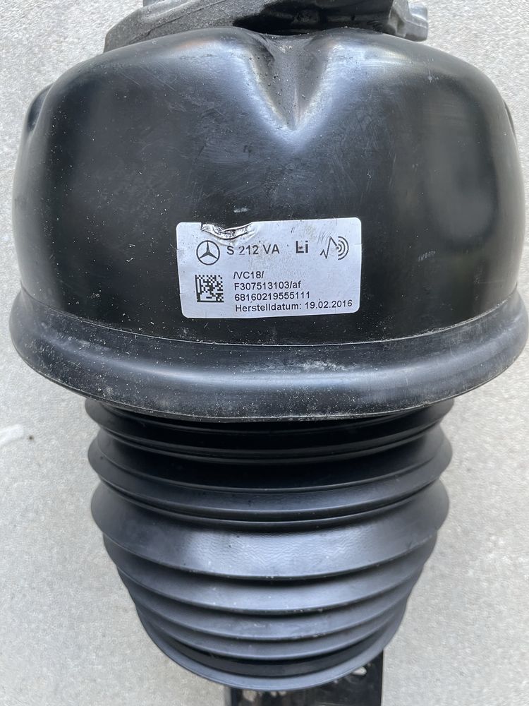 Amortyzator z miechem do mercedes w212 w212
