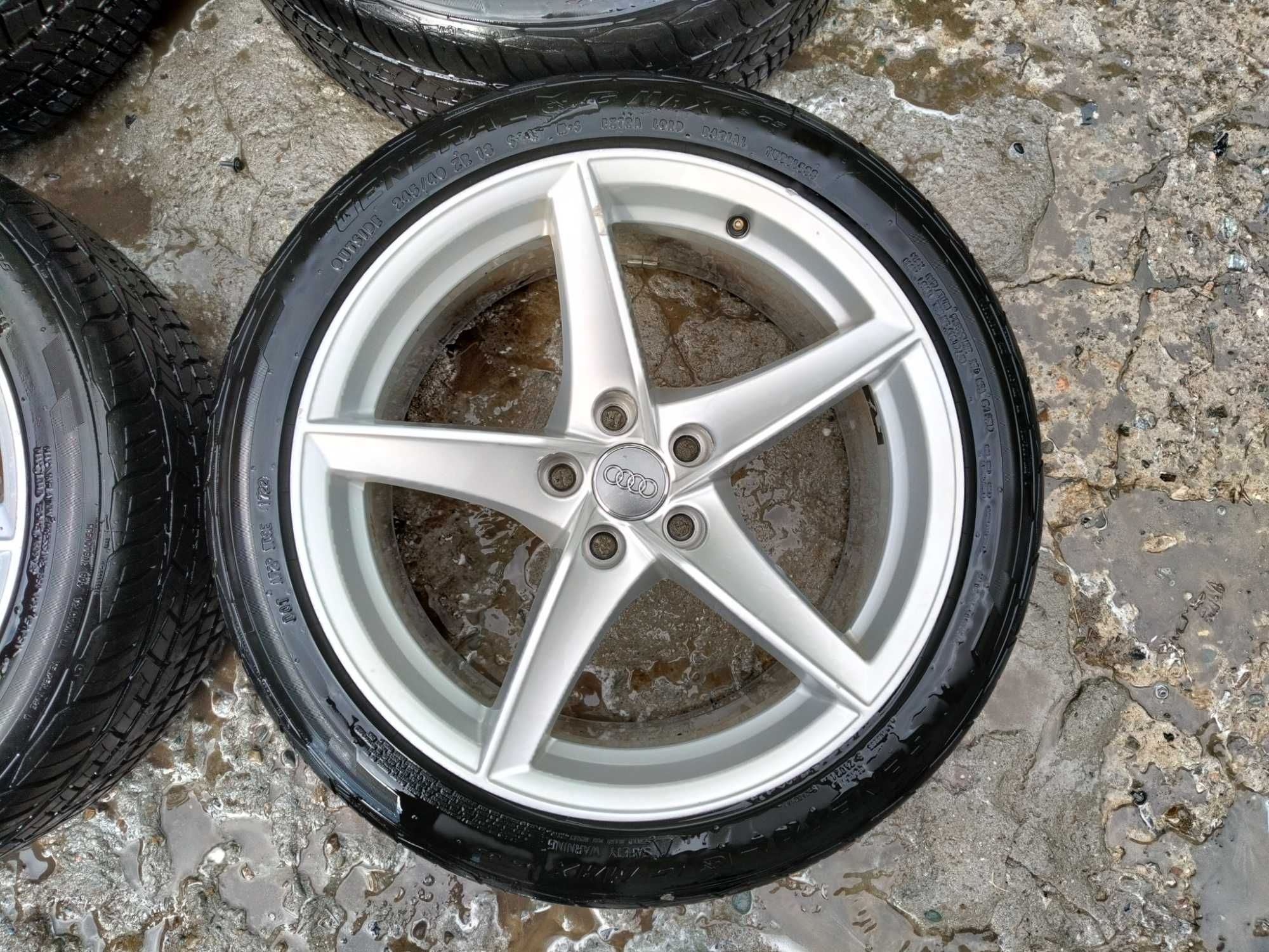 Koła felgi 18 5x112 oryginalne audi opony 245 40 r18