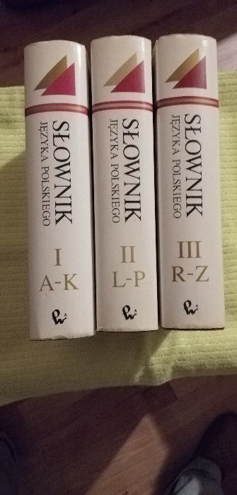 Słownik Języka Polskiego trzy tomy