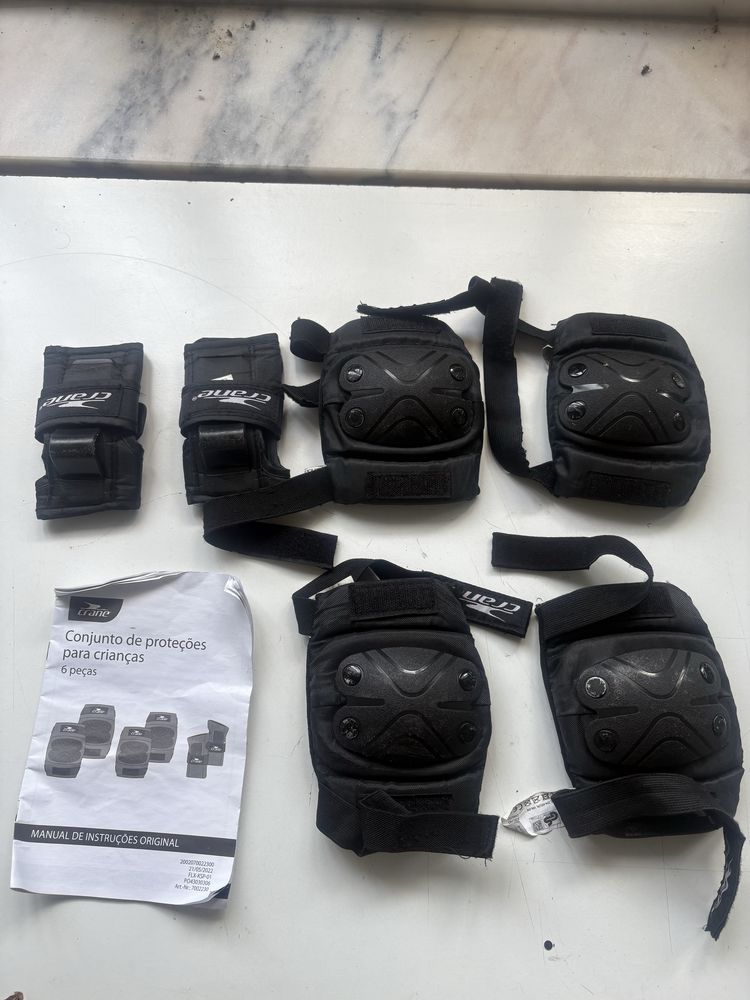 Conjunto de proteção para crianças
