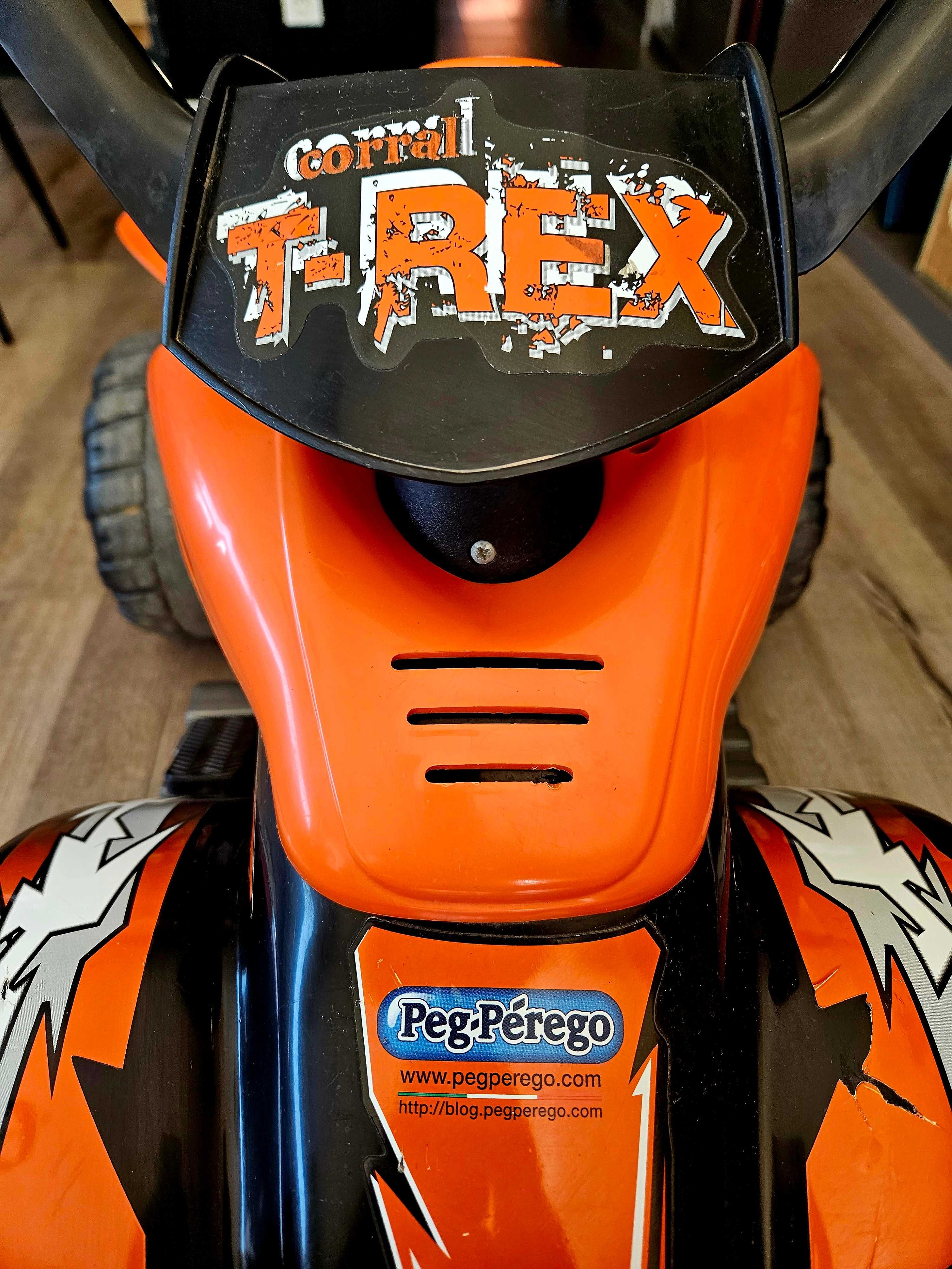 QUAD eléctrico para criança - PegPerego 'T-Rex'