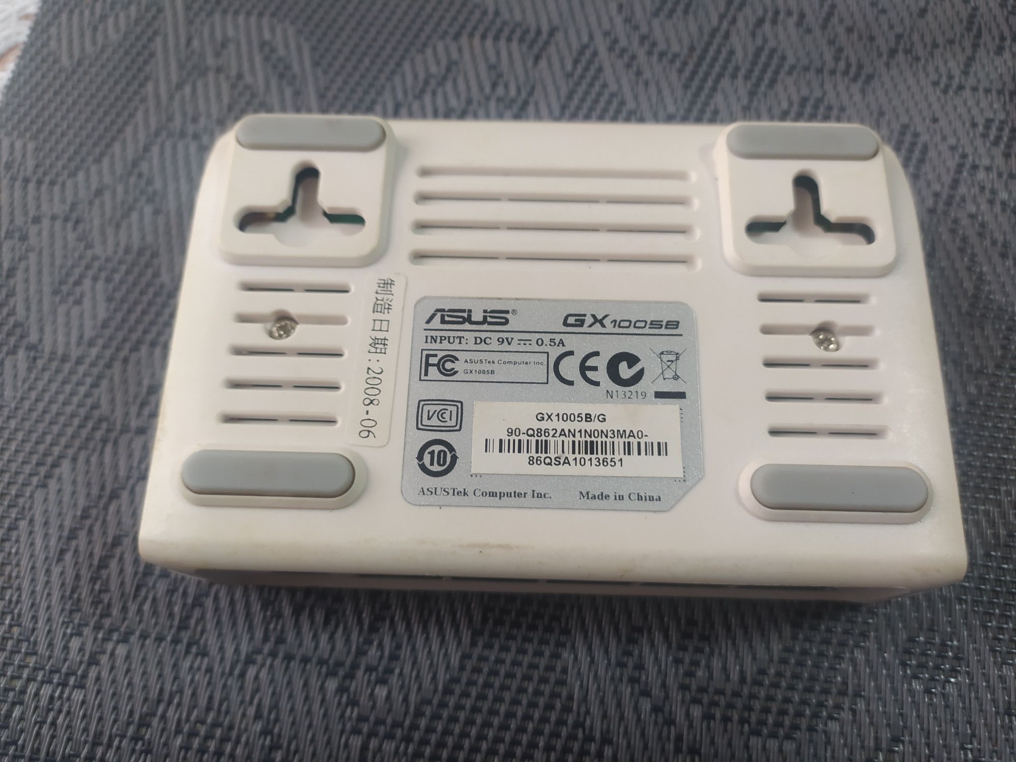 WI-FI роутер DIR-620+комутатор (switch) ASUS GX1005B/G