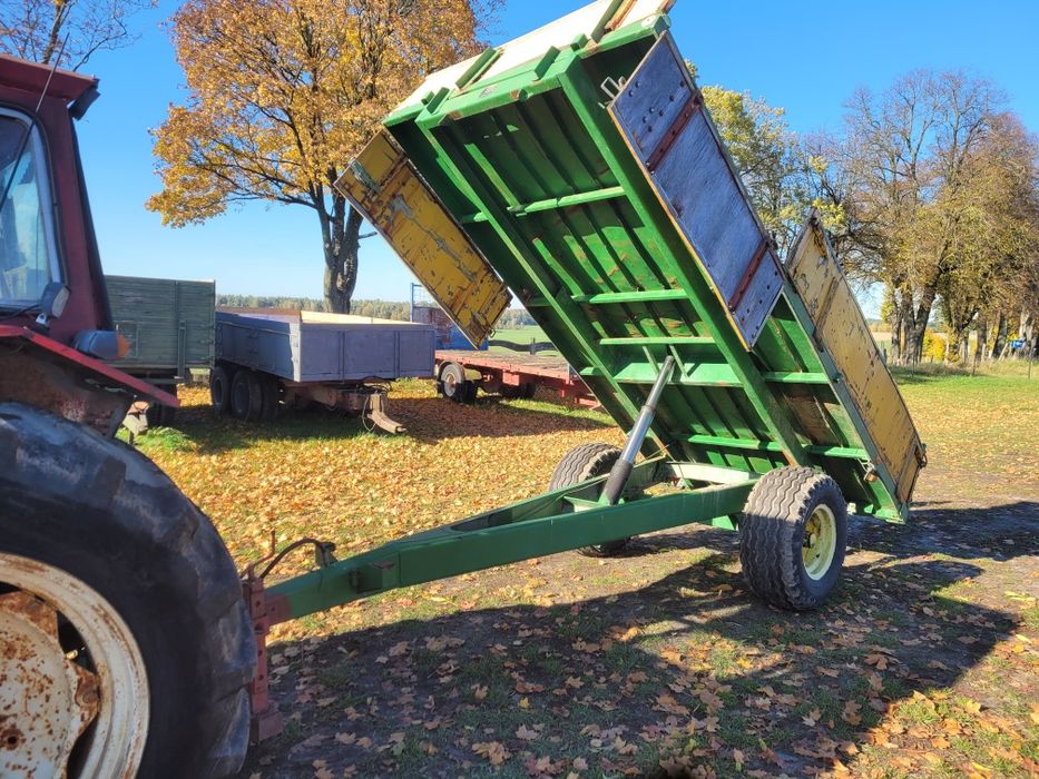 Przyczepa wywrotka 8.5t tandem velsa