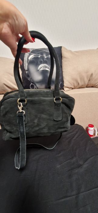 Сумка Испания замша натуральная 26×17×8см