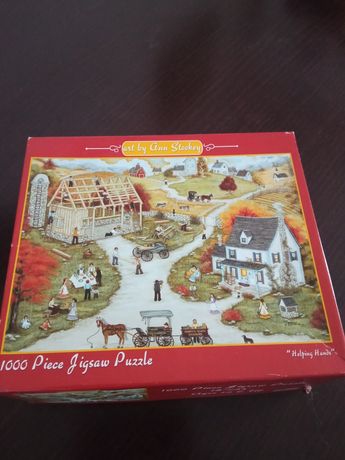 Puzzle 1000-farma-jak bits and pieces