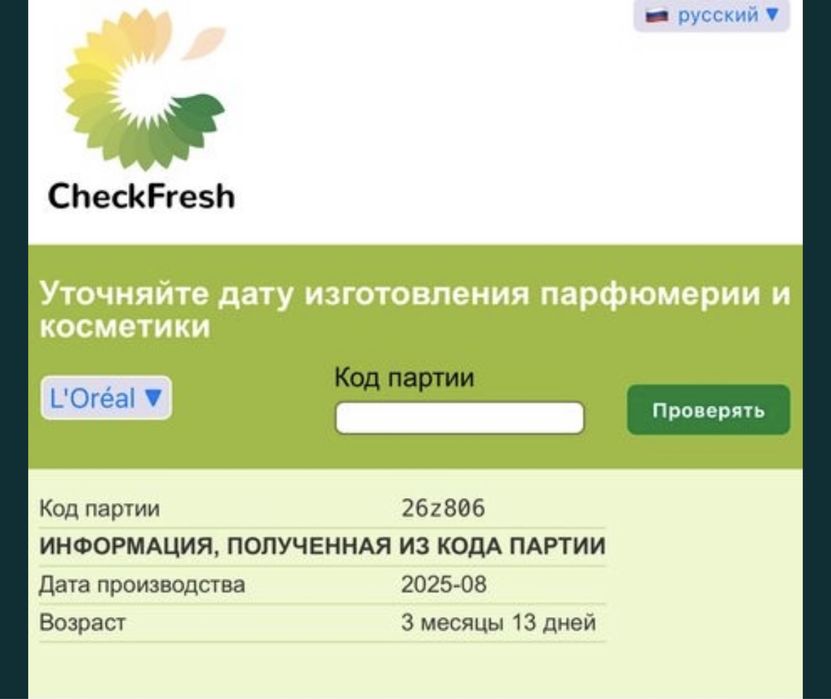 Loreal Panorama туш