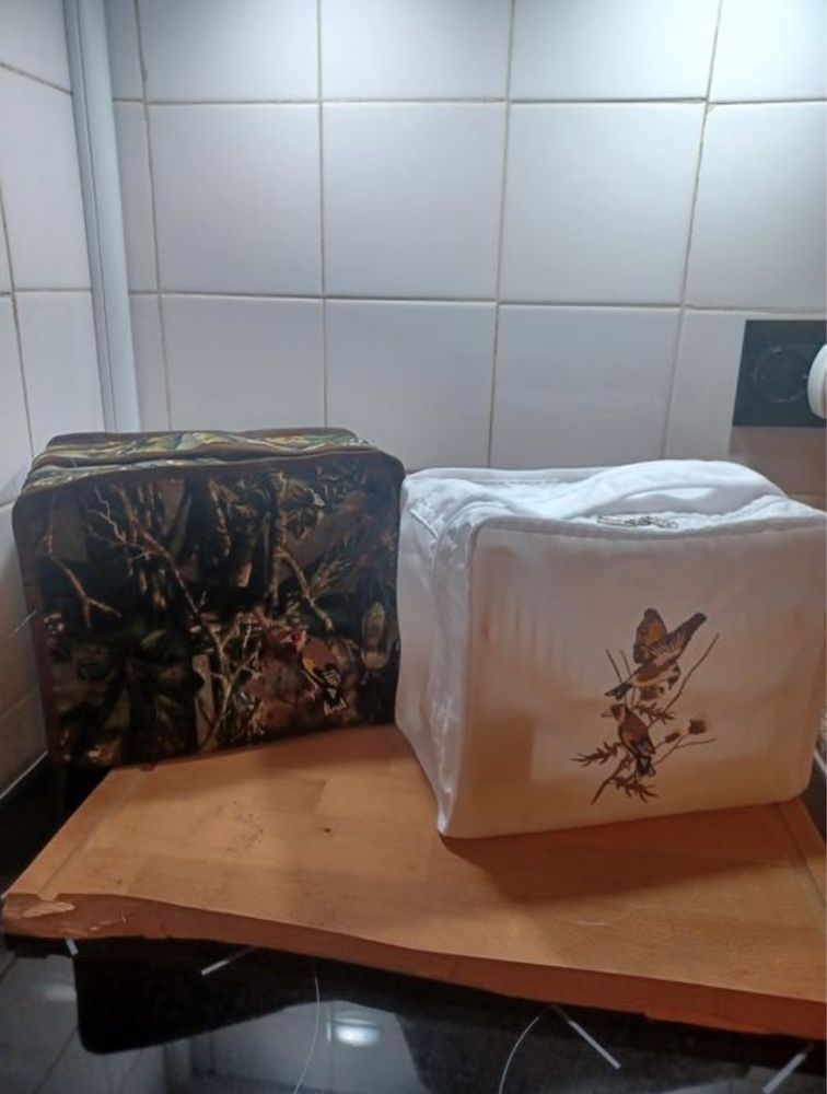 Capa camuflagem e Branca