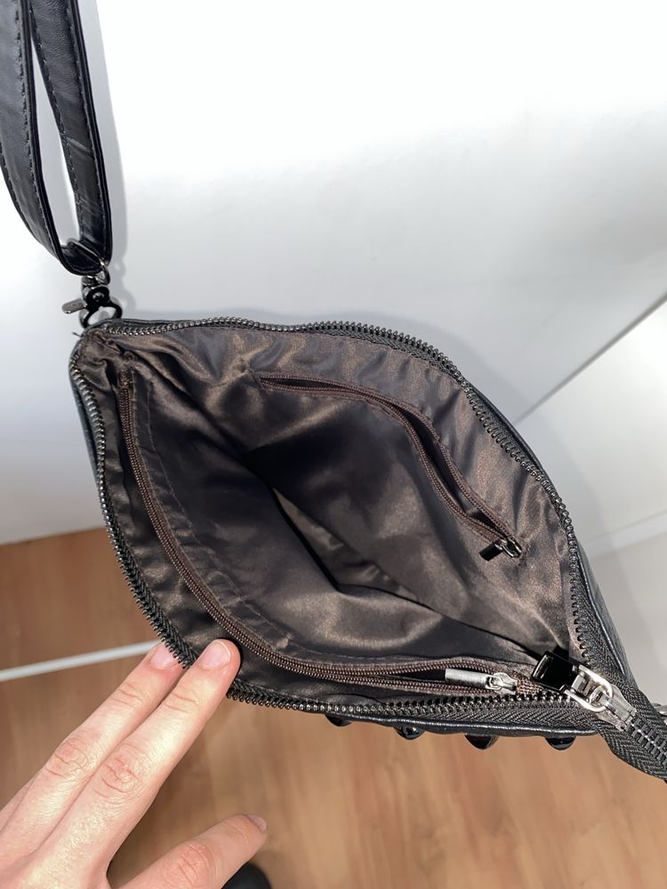 Torba crossbody eco skóra • styl opium / emo