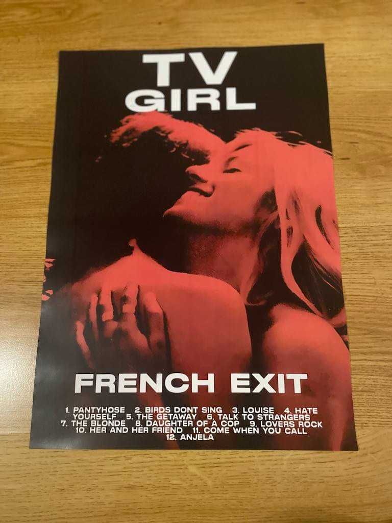 plakat tv girl - french exit