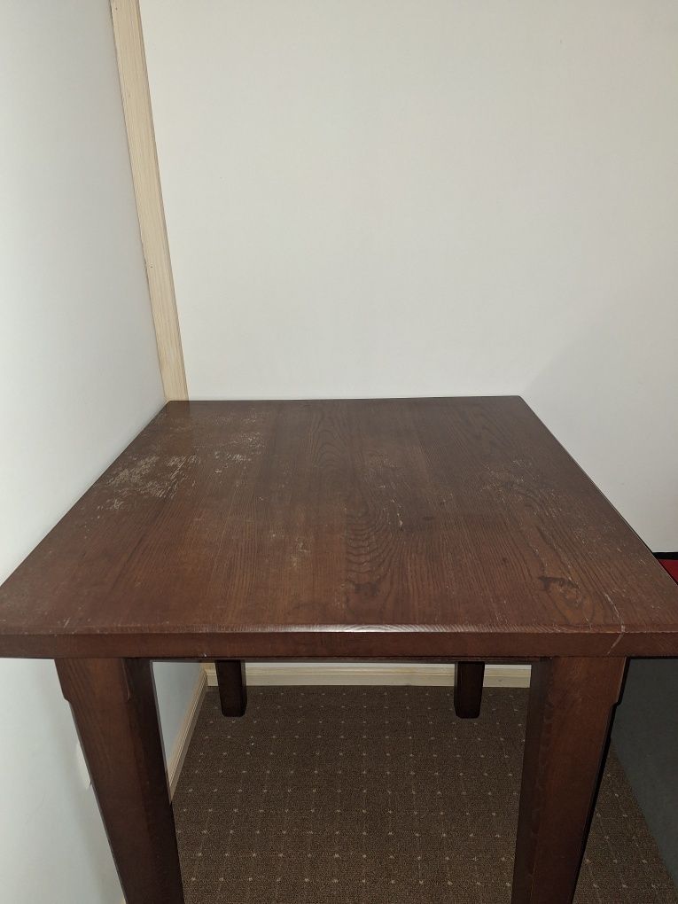 Stół  jesionowy 80x80