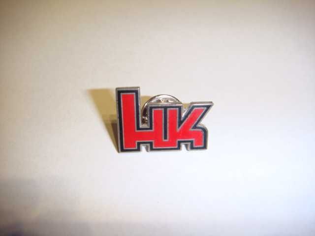 Przypinka Heckler&Koch nowa, oryginalna.