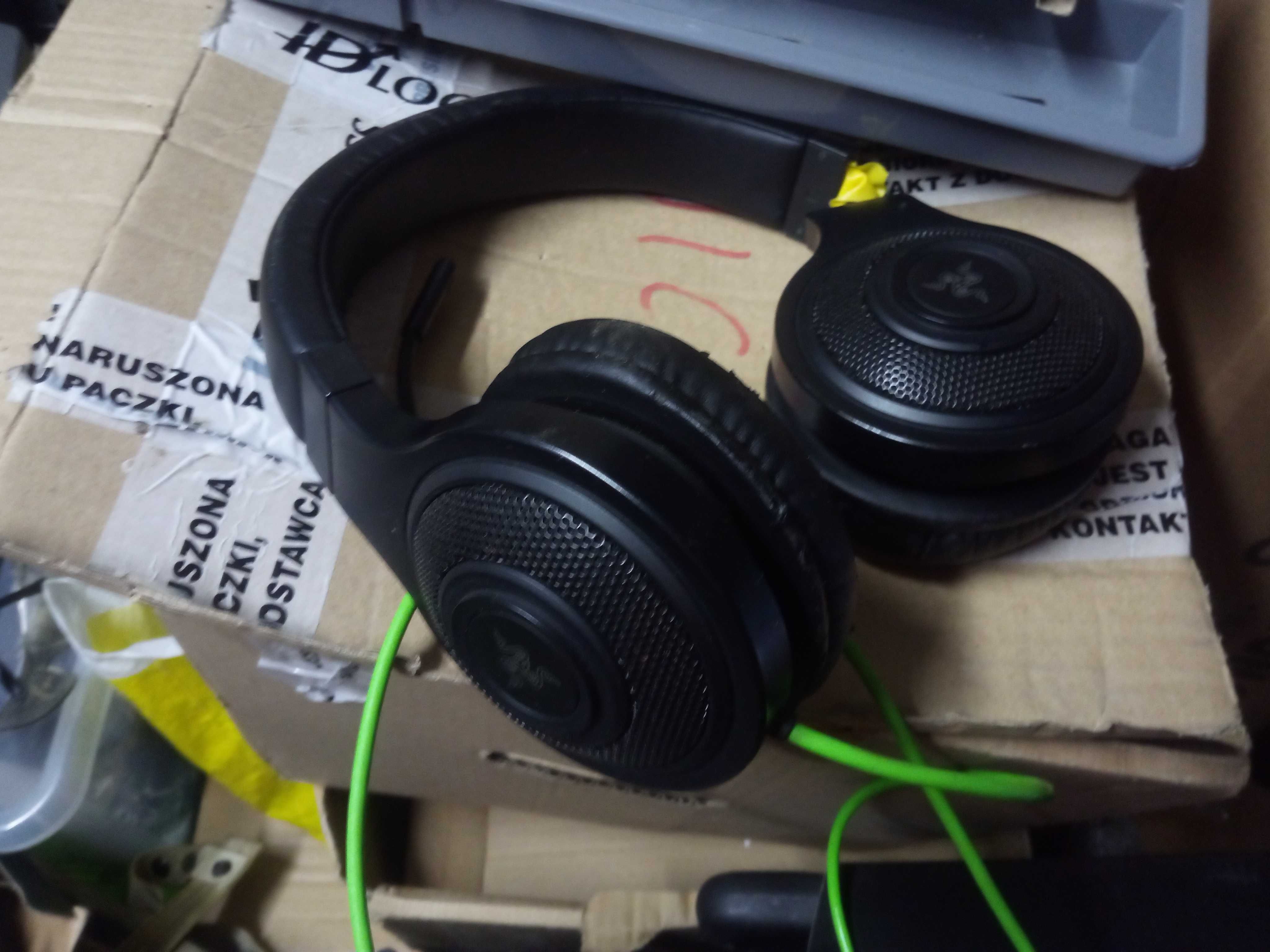 słuchawki gamingowe razer kraker usb