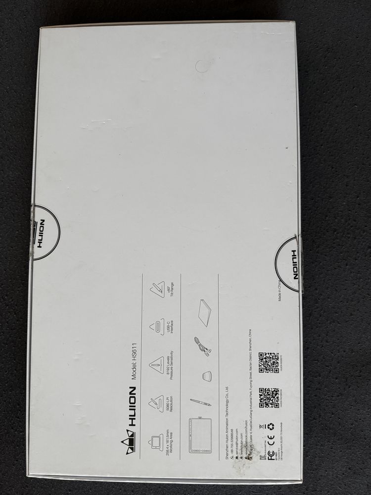 Tablet graficzny Huion HS611 – jak nowy