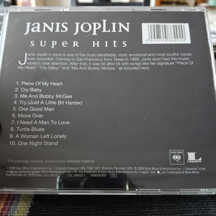 CD Janis Joplin - Super Hits