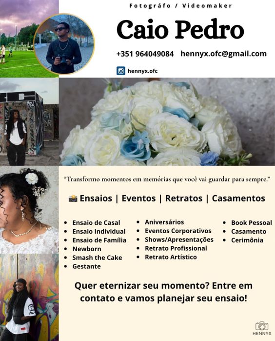 Fotográfo profissional