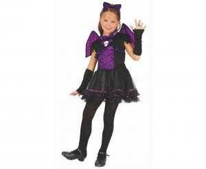 Strój dla dzieci Czarownica Nietoperz 110-120 cm