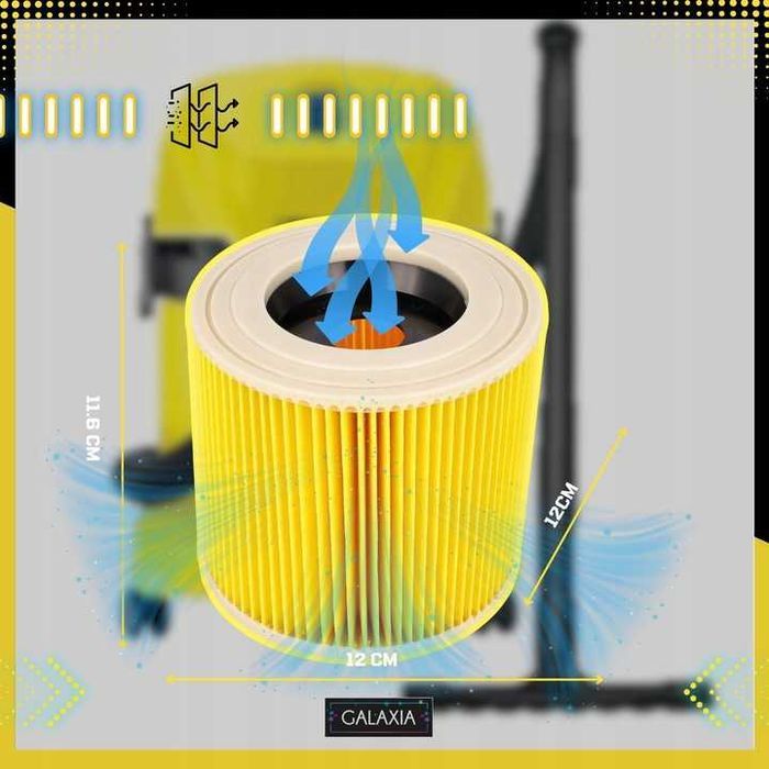 Filtr do Odkurzacza Karcher WD3 WD 3 MV3 WD2 SE4001 KWD3 V12 V15