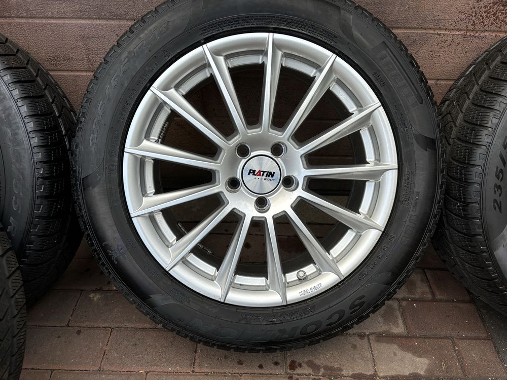 Kola zimowe 18” VW tiguan 2021 rok z czujnikami ciśnienia
