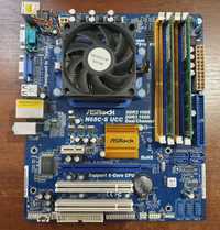 Материнская плата ASrock N68C-S UCC + AMD Athlon II X3 445 + 8Gb ОЗУ