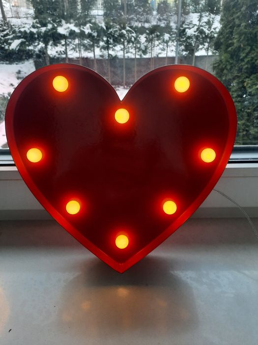 Lampka serce polecam