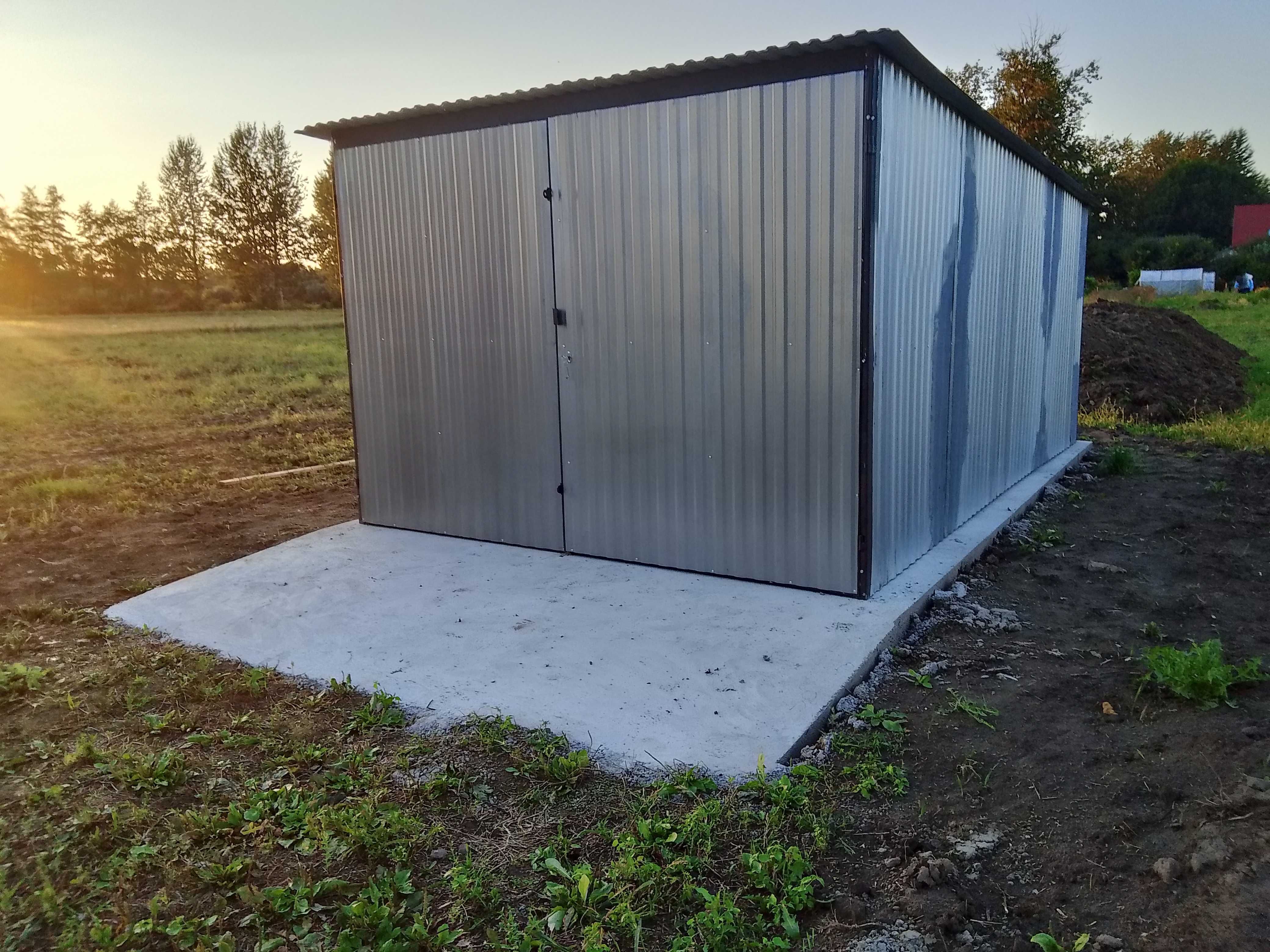 Garaż blaszany 3x5 II Gat
