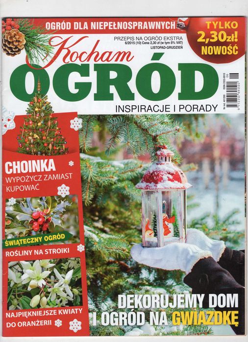 Kocham Ogród 6(10) 2015 Ogród dla niepełnosprawnych, Wypożycz choinkę