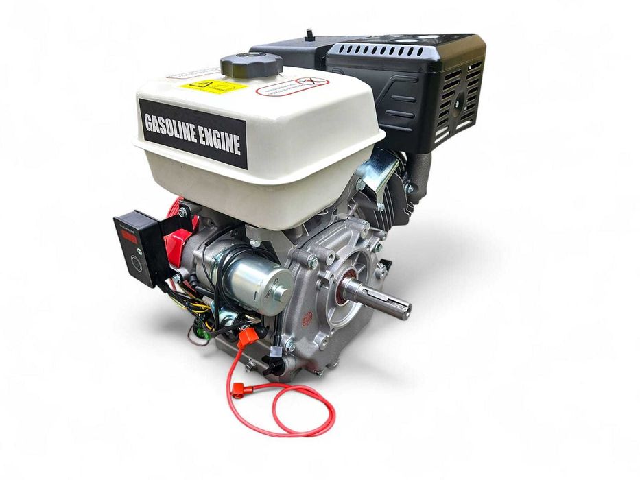Silnik spalinowy HDM 15KM GX 420 GE250A 4-suw rozrusznik wał 1"-25,4mm