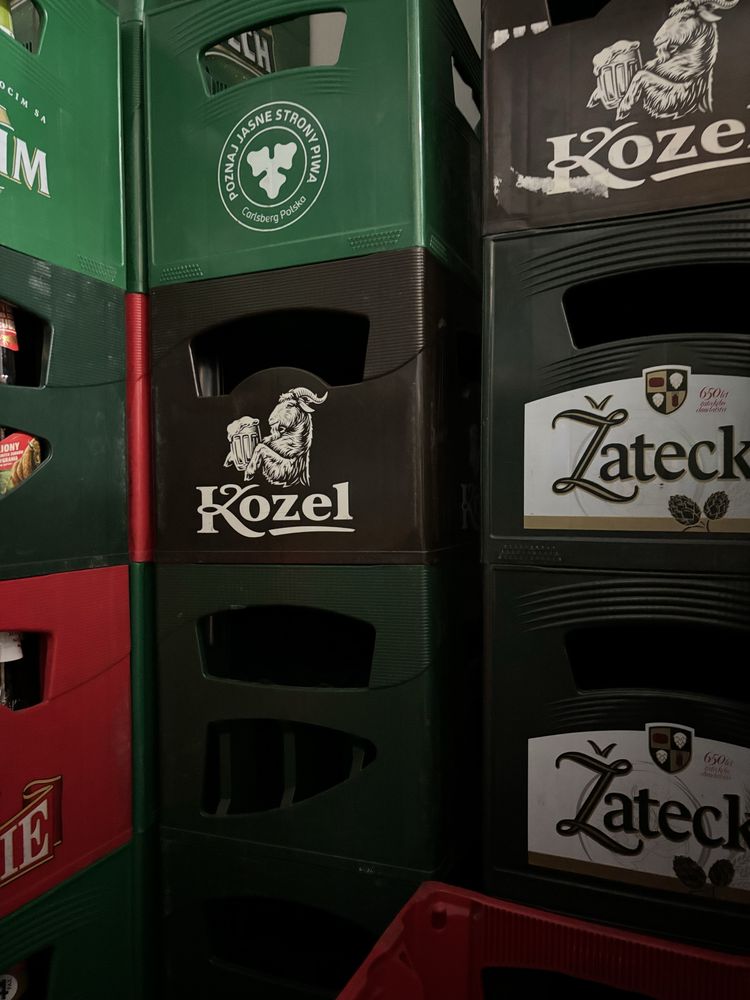 skrzynki po piwie