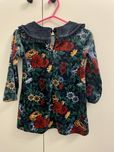 Elegancka welurowa sukienka H&M 104