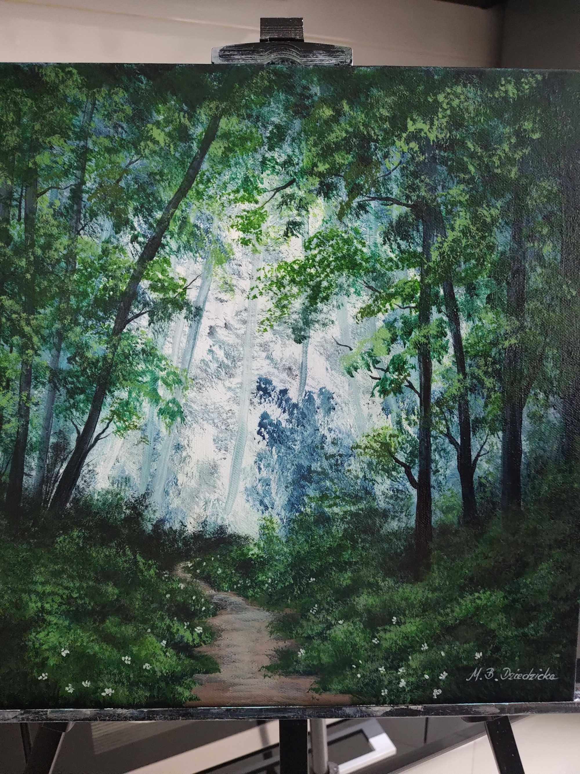Obraz " Leśny pejzaż II"