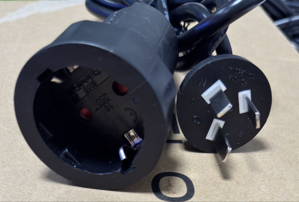 Кабель EcoFlow, вилка-вилка, EU-CN, EU-SA, EU-UK, EU-EU, вилка-розетка