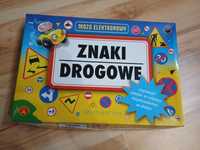 Gra planszowa znaki drogowe, elektroniczna