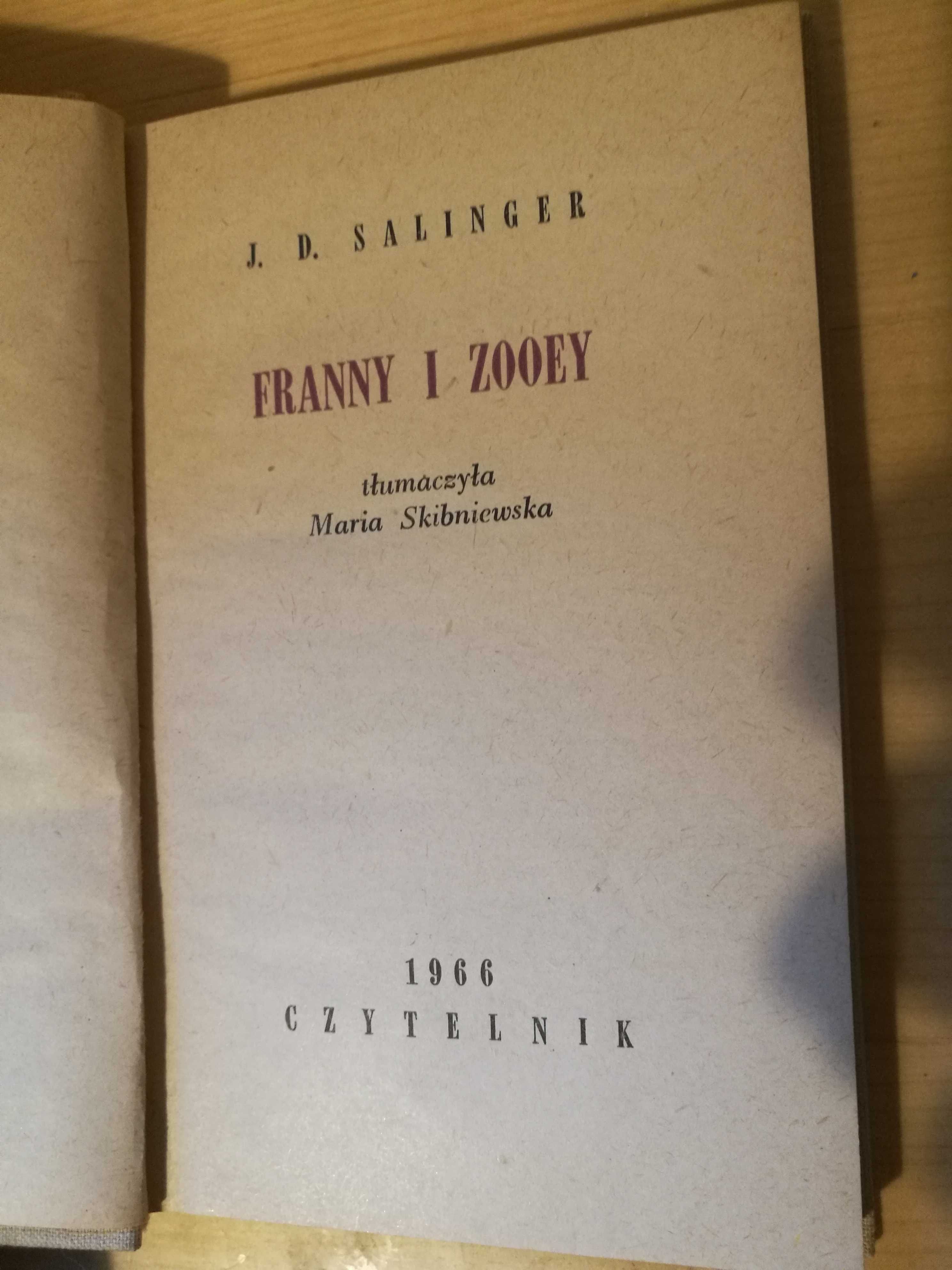 J D Salinger "Franny i Zooey"