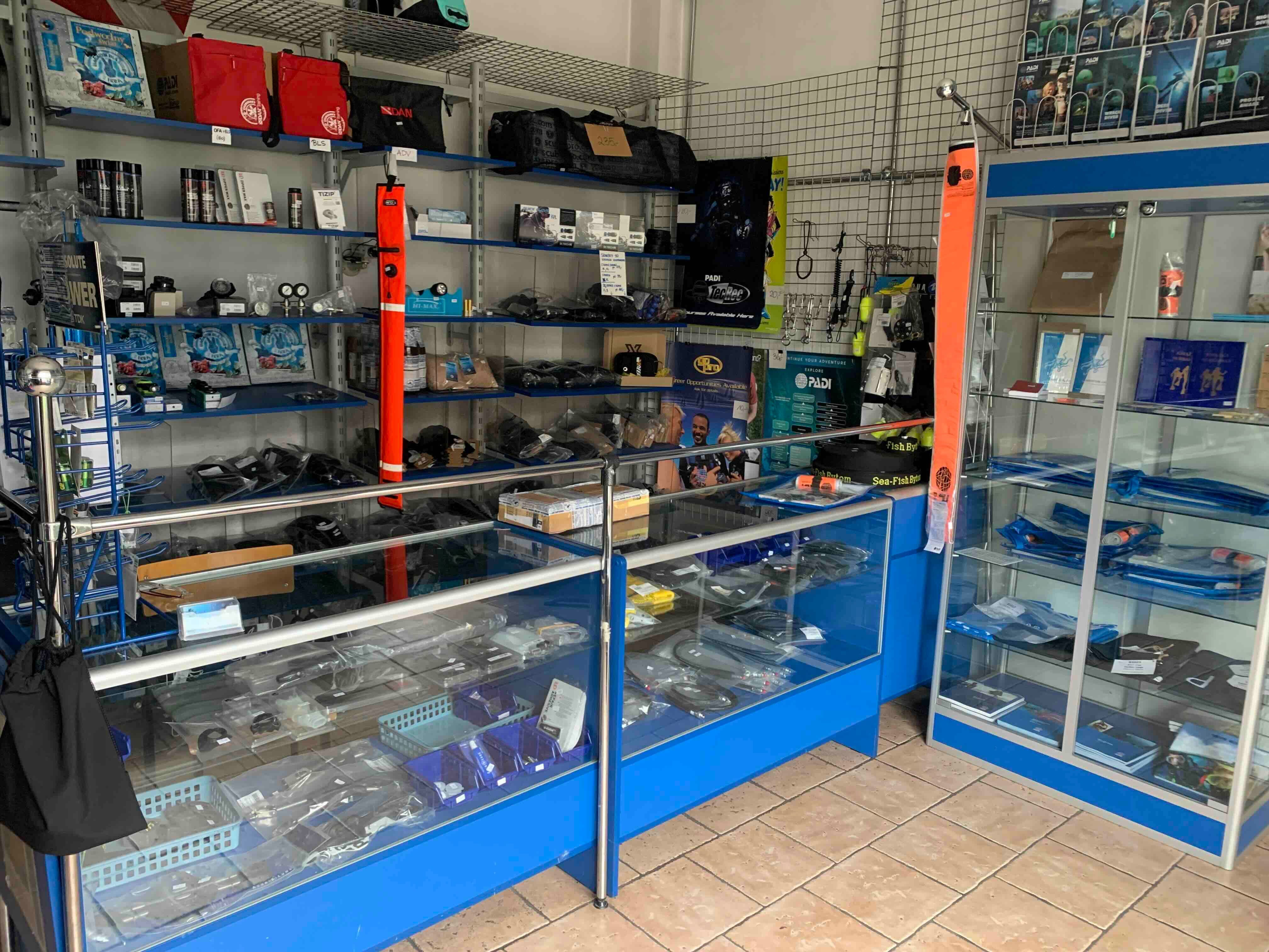 Uchwyt do fajki nurkowe Aqua Lung o przekroju 2,5 cm oryginalny