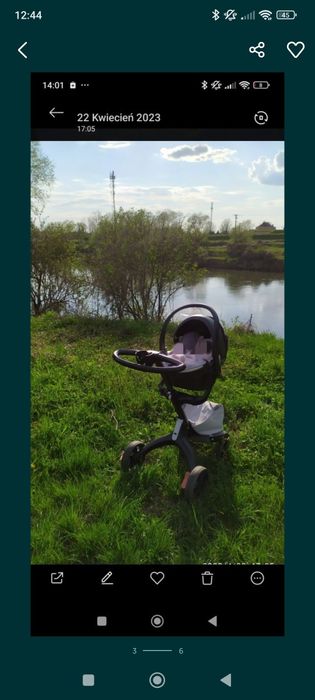 Stokke trailz, stokke xplory V5, gondola, spacerówka, nosidło, 4w1