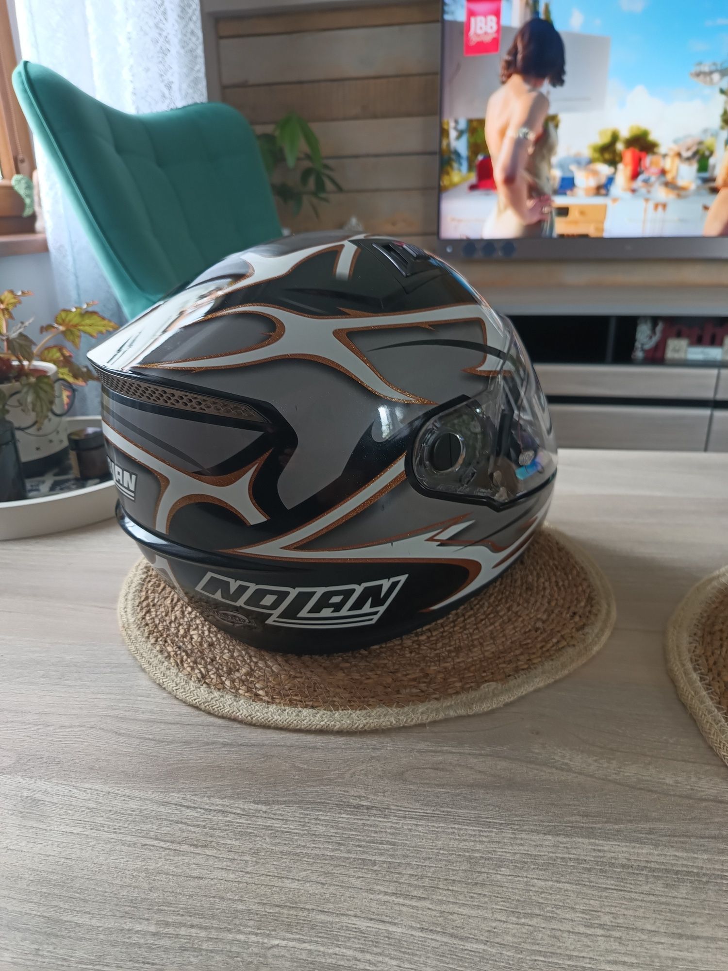 Kask nolan wyjątkowe malowanie