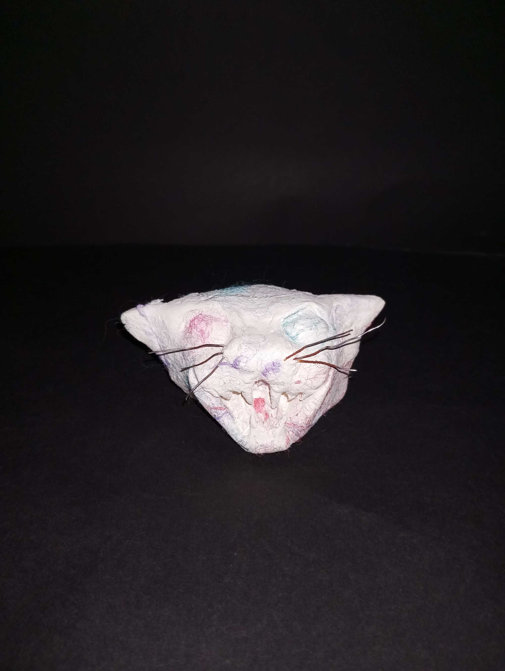 Escultura Cabeça de Gato