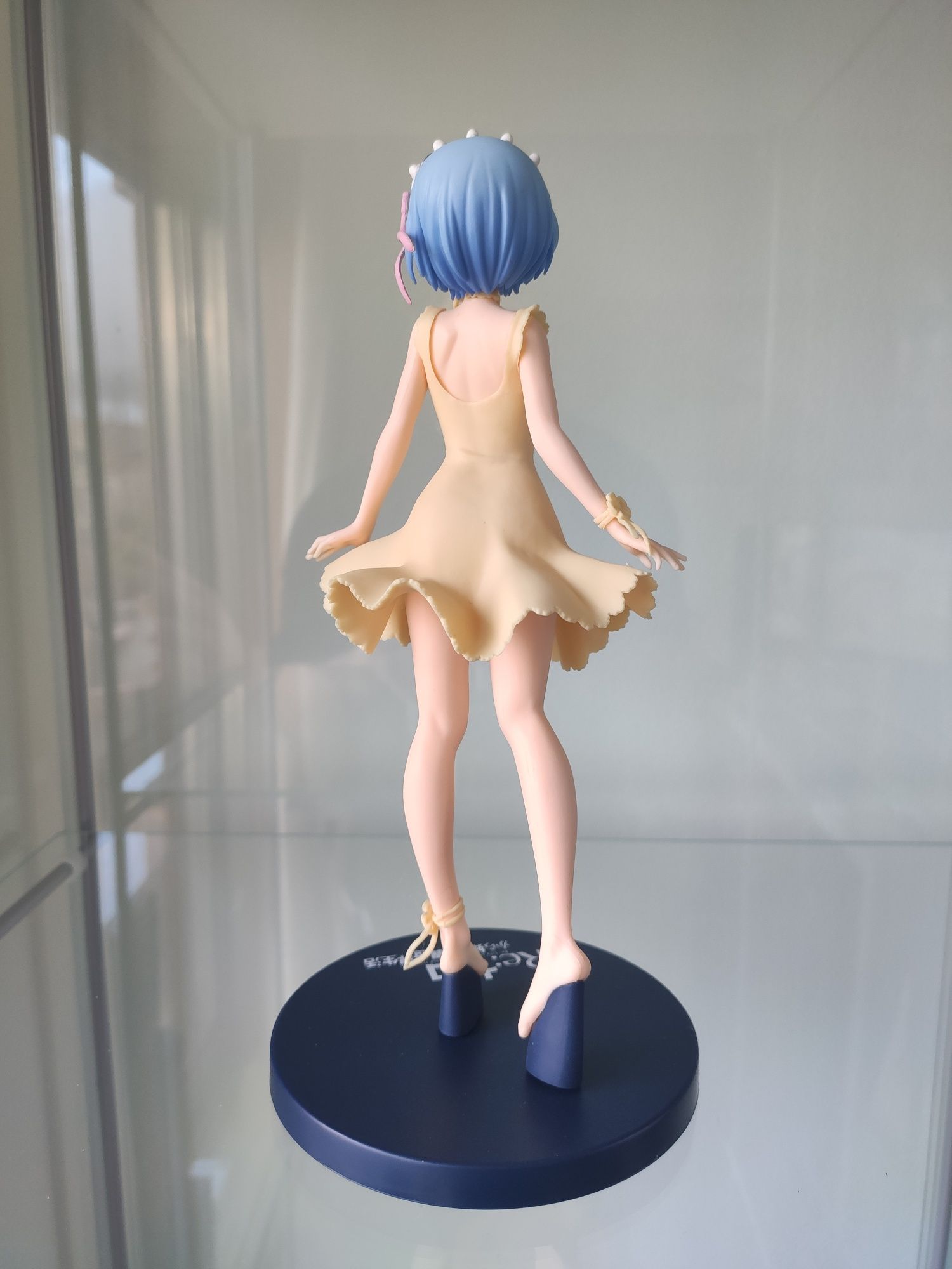 Figura Anime Rem Prize Figure Re:Zero Versão Amarela