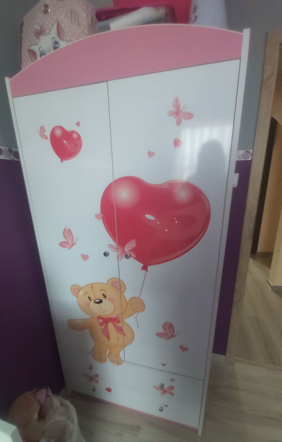 Meble do pokoju dziewczynki "Miś'