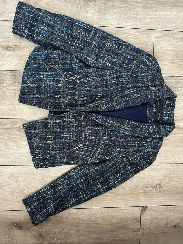 Пиджак Zara твидовый