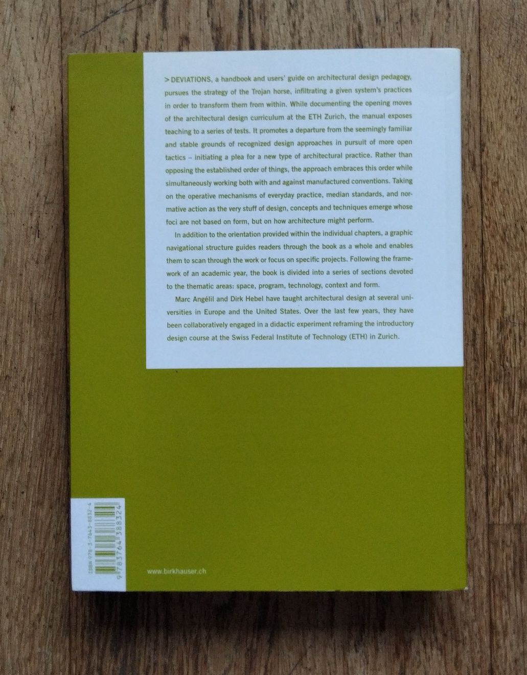Deviations: Designing Architecture RARO