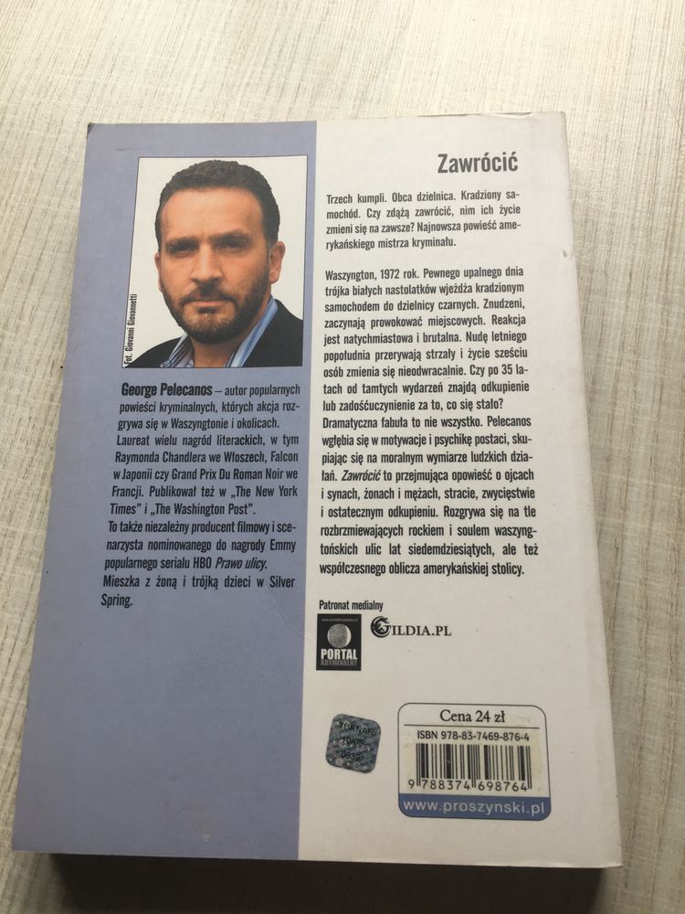 Zawrócic ksiazka kryminal George Pelecanos