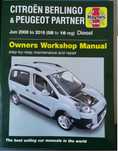 (NOVO) Livro Manutenção Hayes Citroen Berlingo