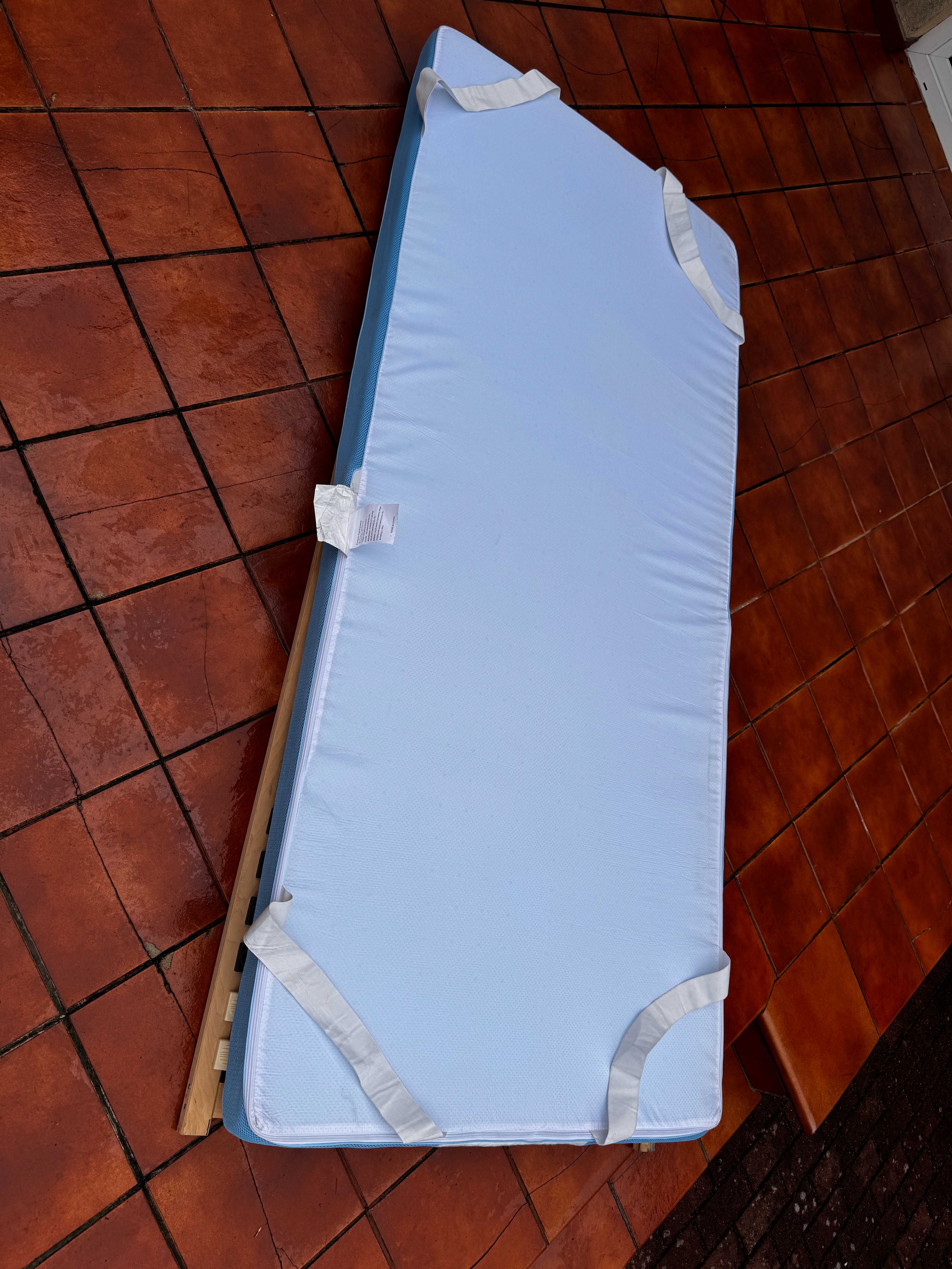 materac top nakładka na materac kanapa wersalka 90x200 wys. 8 cm
