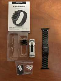 Продам ремінець Spigen Modern Fit для Apple Watch 9 45mm (black)